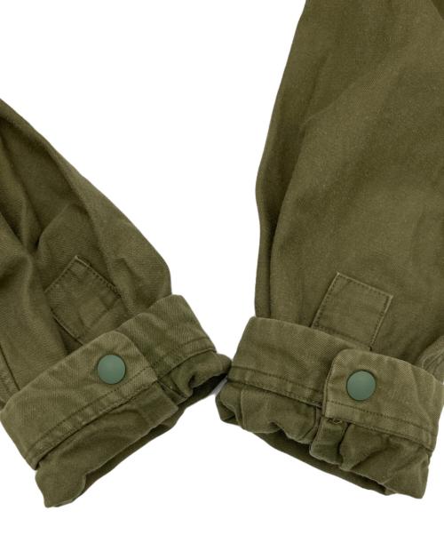 YAECA（ヤエカ）YAECA (ヤエカ) バンドカラープルオーバーシャツ グリーン サイズ:XLの古着・服飾アイテム