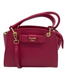 Samantha Vega（サマンサベガ）の古着「2WAYショルダーポーチ」｜ショッキングピンク