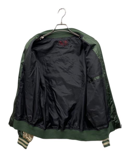 一心如鏡（イッシンニョキョウ）一心如鏡 (イッシンニョキョウ) スカジャン グリーン サイズ:Mの古着・服飾アイテム