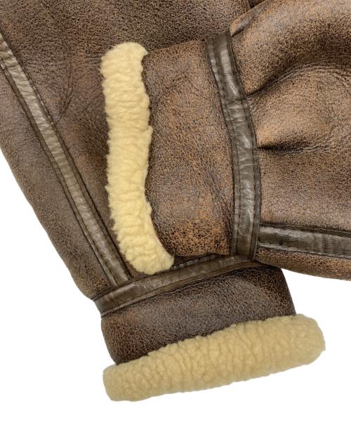 US ARMY（ユーエスアーミー）US ARMY (ユーエスアーミー) B-3フライトジャケット ブラウン サイズ:Lの古着・服飾アイテム