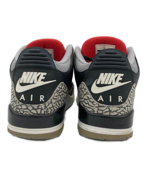 NIKE（ナイキ）NIKE (ナイキ) Air Jordan 3 Retro  ブラック サイズ:27㎝の古着・服飾アイテム