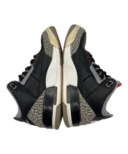 NIKE（ナイキ）NIKE (ナイキ) Air Jordan 3 Retro  ブラック サイズ:27㎝の古着・服飾アイテム