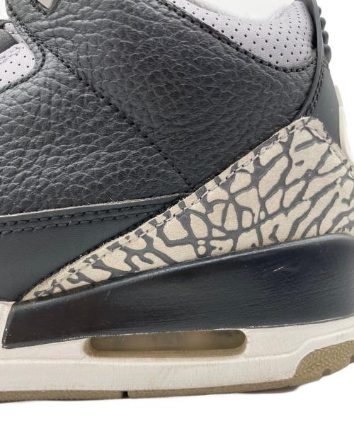 NIKE（ナイキ）NIKE (ナイキ) Air Jordan 3 Retro  ブラック サイズ:27㎝の古着・服飾アイテム