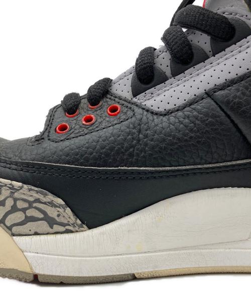NIKE（ナイキ）NIKE (ナイキ) Air Jordan 3 Retro  ブラック サイズ:27㎝の古着・服飾アイテム