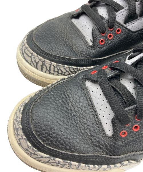 NIKE（ナイキ）NIKE (ナイキ) Air Jordan 3 Retro  ブラック サイズ:27㎝の古着・服飾アイテム