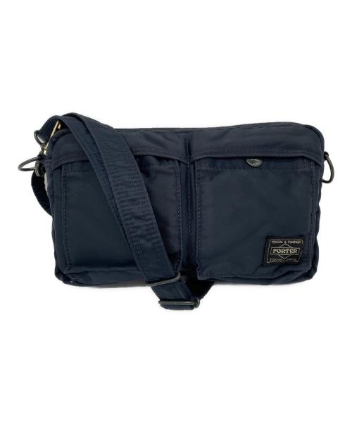 PORTER（ポーター）PORTER (ポーター) タンカー　ショルダーバッグ ネイビーの古着・服飾アイテム