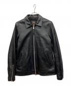 Schottショット）の古着「レザージャケット」｜ブラック