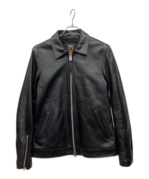 Schott（ショット）Schott (ショット) レザージャケット ブラック サイズ:Lの古着・服飾アイテム