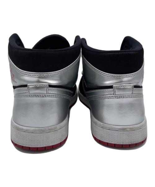 NIKE（ナイキ）NIKE (ナイキ) Air Jordan 1 ブラック×シルバー サイズ:27.5㎝の古着・服飾アイテム