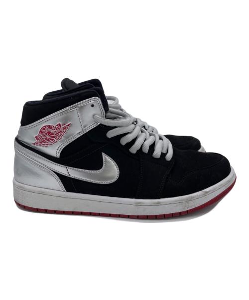 NIKE（ナイキ）NIKE (ナイキ) Air Jordan 1 ブラック×シルバー サイズ:27.5㎝の古着・服飾アイテム