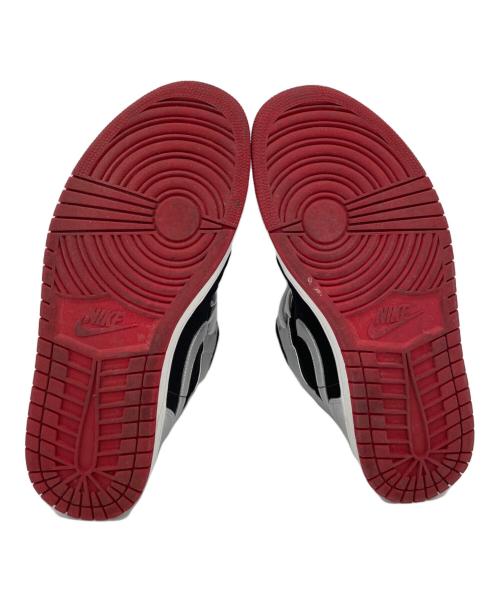 NIKE（ナイキ）NIKE (ナイキ) Air Jordan 1 ブラック×シルバー サイズ:27.5㎝の古着・服飾アイテム