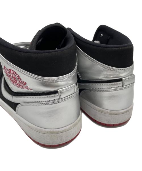 NIKE（ナイキ）NIKE (ナイキ) Air Jordan 1 ブラック×シルバー サイズ:27.5㎝の古着・服飾アイテム