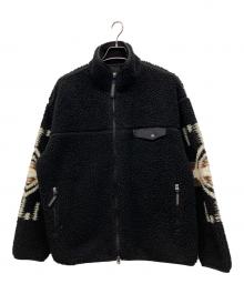 BAYFLOW×PENDLETON（ベイフロー×ペンドルトン）の古着「ボアジャケット」｜ブラック