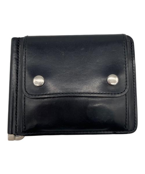 SLOW（スロウ）SLOW (スロウ) 2つ折り財布 ブラックの古着・服飾アイテム