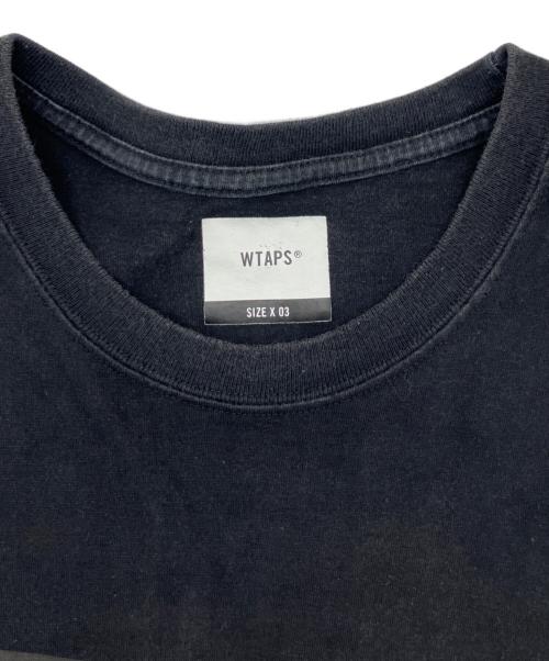 WTAPS（ダブルタップス）WTAPS (ダブルタップス) 半袖カットソー ブラック サイズ:X 03の古着・服飾アイテム