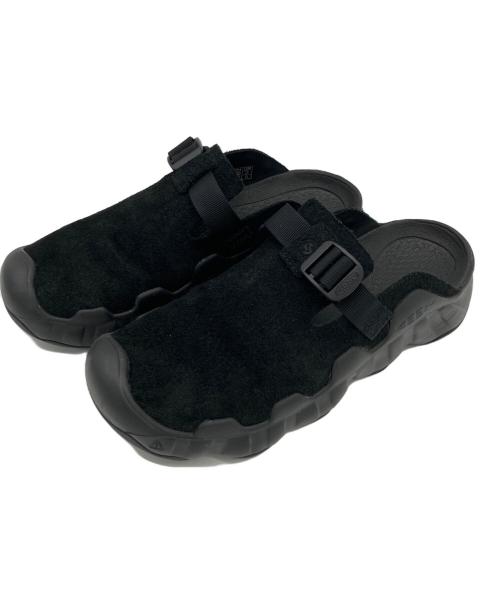 KEEN（キーン）KEEN (キーン) ハイパーポート クロッグ レザー サンダル ブラック サイズ:26㎝の古着・服飾アイテム