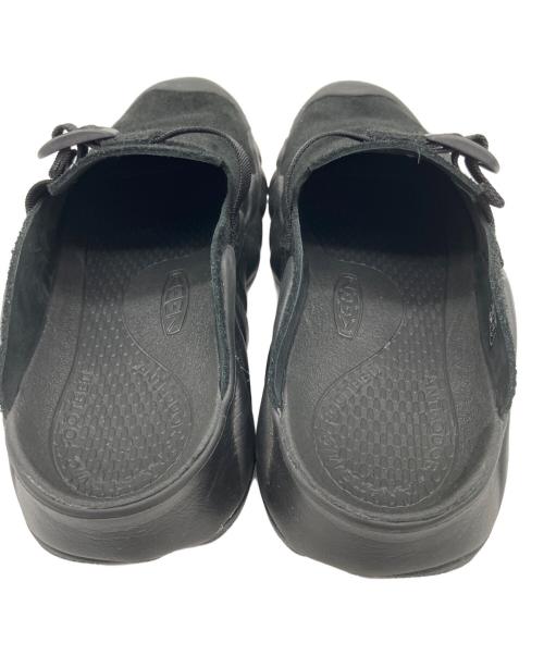 KEEN（キーン）KEEN (キーン) ハイパーポート クロッグ レザー サンダル ブラック サイズ:26㎝の古着・服飾アイテム