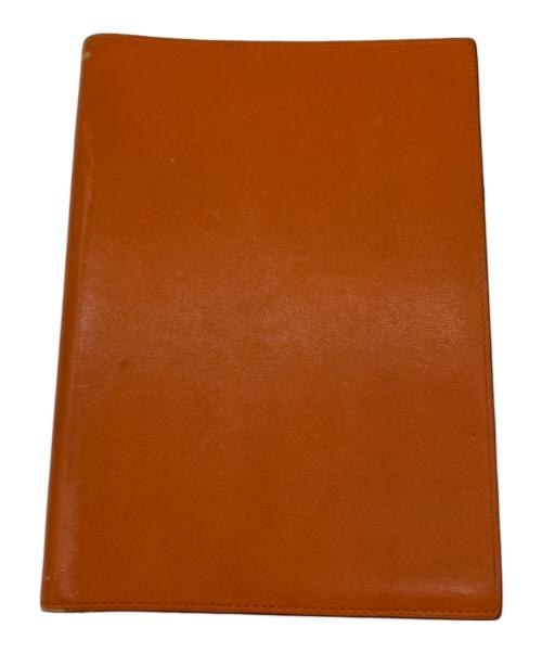 HERMES（エルメス）HERMES (エルメス) 手帳カバー オレンジの古着・服飾アイテム