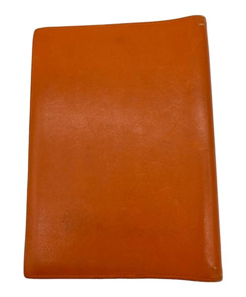 HERMES（エルメス）HERMES (エルメス) 手帳カバー オレンジの古着・服飾アイテム