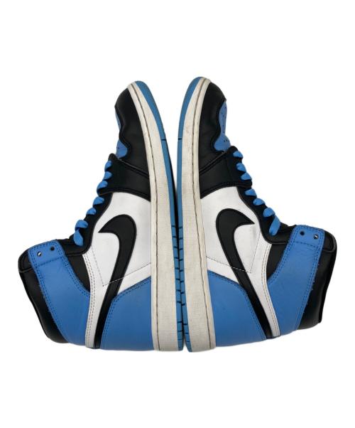 NIKE（ナイキ）NIKE (ナイキ) Air Jordan 1 ブラック×ブルー サイズ:27.5㎝の古着・服飾アイテム