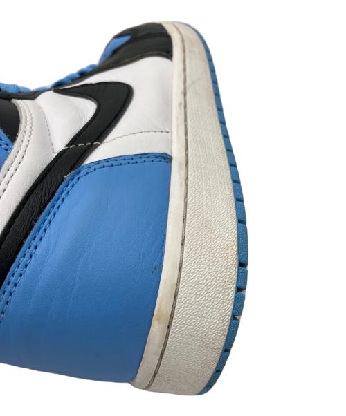 NIKE（ナイキ）NIKE (ナイキ) Air Jordan 1 ブラック×ブルー サイズ:27.5㎝の古着・服飾アイテム