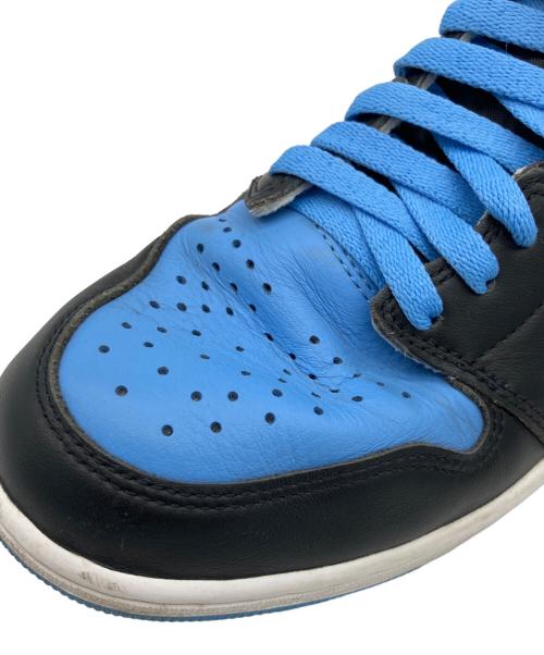 NIKE（ナイキ）NIKE (ナイキ) Air Jordan 1 ブラック×ブルー サイズ:27.5㎝の古着・服飾アイテム