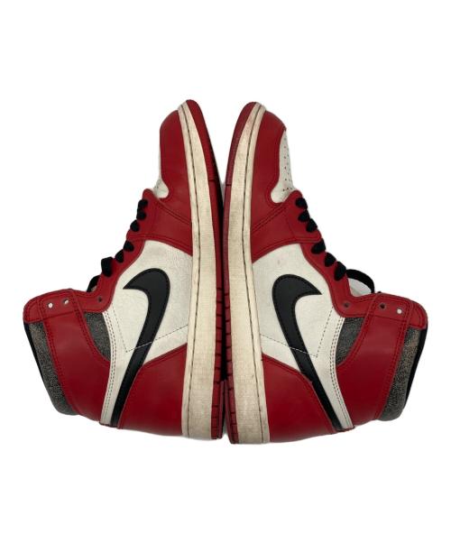NIKE（ナイキ）NIKE (ナイキ) Air Jordan 1 Hig ホワイト×レッド サイズ:27.5㎝の古着・服飾アイテム