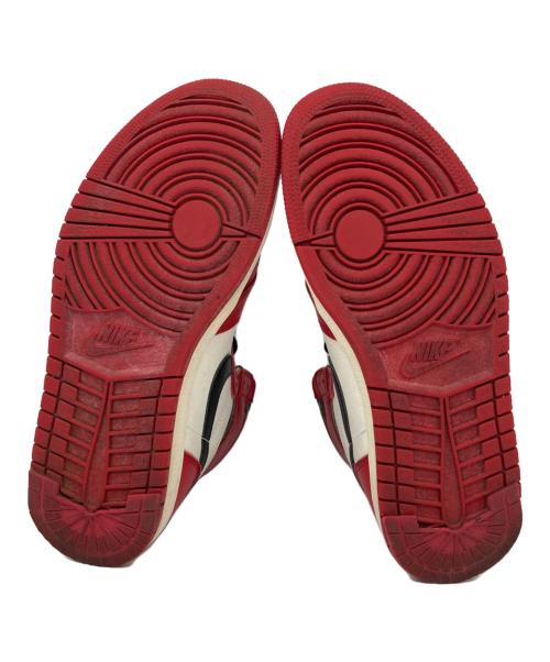 NIKE（ナイキ）NIKE (ナイキ) Air Jordan 1 Hig ホワイト×レッド サイズ:27.5㎝の古着・服飾アイテム