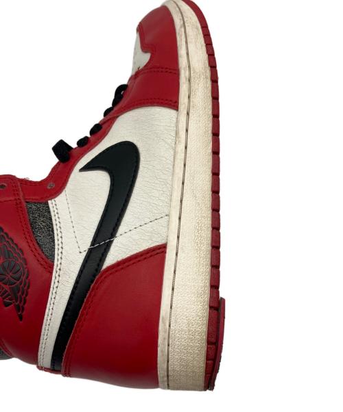 NIKE（ナイキ）NIKE (ナイキ) Air Jordan 1 Hig ホワイト×レッド サイズ:27.5㎝の古着・服飾アイテム