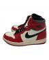 NIKE (ナイキ) Air Jordan 1 Hig ホワイト×レッド サイズ:27.5㎝：25000円