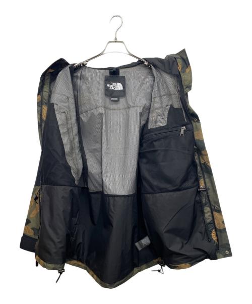 THE NORTH FACE（ザ ノース フェイス）THE NORTH FACE (ザ ノース フェイス) マウンテンパーカー ブラック×グリーン サイズ:Mの古着・服飾アイテム