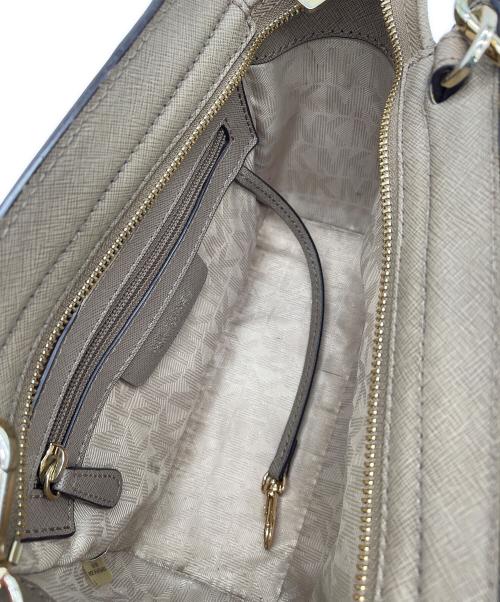 MICHAEL KORS（マイケル・コース）MICHAEL KORS (マイケル・コース) セルマ　ショルダーバッグ ブラウンの古着・服飾アイテム