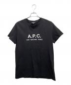 A.P.C.アーペーセー）の古着「半袖Tシャツ」｜ブラック
