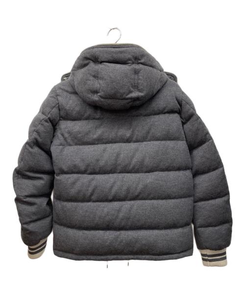 MONCLER（モンクレール）MONCLER (モンクレール) ダウンジャケット グレー サイズ:1の古着・服飾アイテム