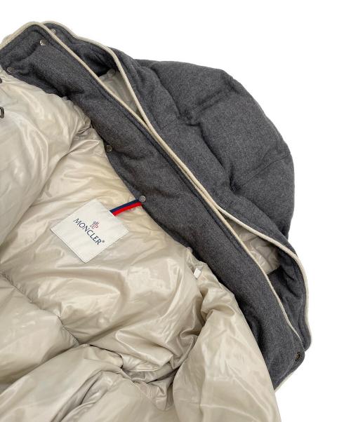 MONCLER（モンクレール）MONCLER (モンクレール) ダウンジャケット グレー サイズ:1の古着・服飾アイテム