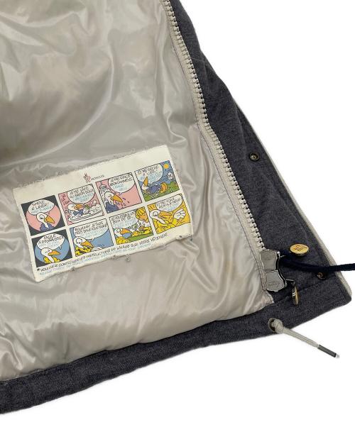 MONCLER（モンクレール）MONCLER (モンクレール) ダウンジャケット グレー サイズ:1の古着・服飾アイテム