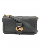 COACHコーチ）の古着「ショルダーバッグ」｜ブラック