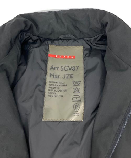 PRADA（プラダ）PRADA (プラダ) 中綿ジャケット ブラック サイズ:50の古着・服飾アイテム