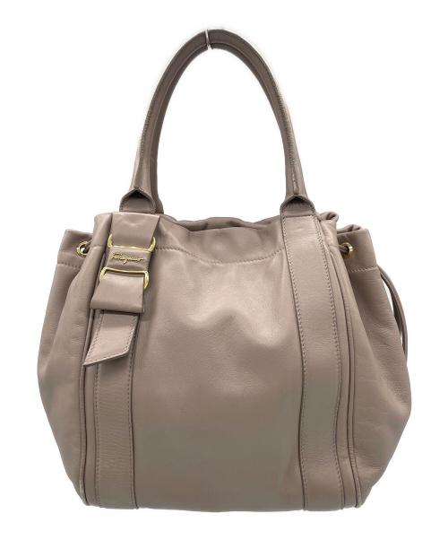 Salvatore Ferragamo（サルヴァトーレ フェラガモ）Salvatore Ferragamo (サルヴァトーレ フェラガモ) ハンドバッグ グレーの古着・服飾アイテム