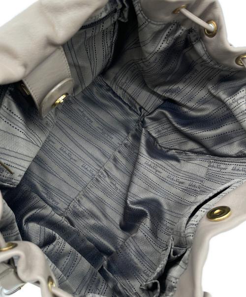 Salvatore Ferragamo（サルヴァトーレ フェラガモ）Salvatore Ferragamo (サルヴァトーレ フェラガモ) ハンドバッグ グレーの古着・服飾アイテム