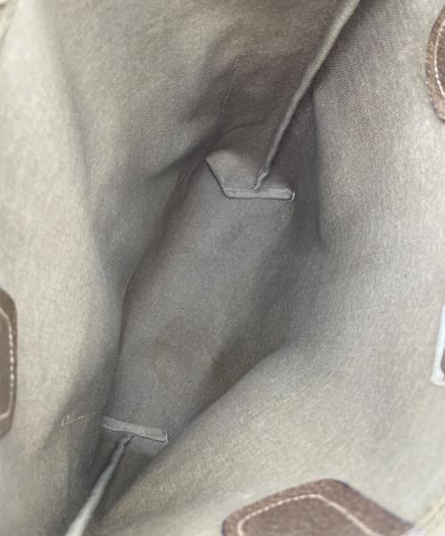 GUCCI（グッチ）GUCCI (グッチ) GG 　OLD GUCCI　 シェリーライン　トートバッグ ブラウンの古着・服飾アイテム