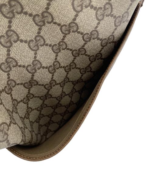 GUCCI（グッチ）GUCCI (グッチ) GG 　OLD GUCCI　 シェリーライン　トートバッグ ブラウンの古着・服飾アイテム