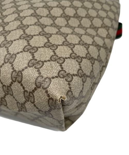 GUCCI（グッチ）GUCCI (グッチ) GG 　OLD GUCCI　 シェリーライン　トートバッグ ブラウンの古着・服飾アイテム