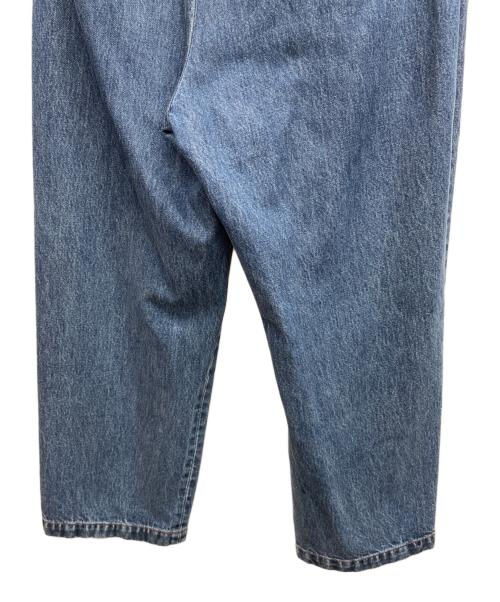 FARAH（ファーラー）FARAH (ファーラー) Two-tuck Wide Tapered Pants インディゴ サイズ:32の古着・服飾アイテム