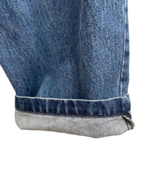 FARAH（ファーラー）FARAH (ファーラー) Two-tuck Wide Tapered Pants インディゴ サイズ:32の古着・服飾アイテム