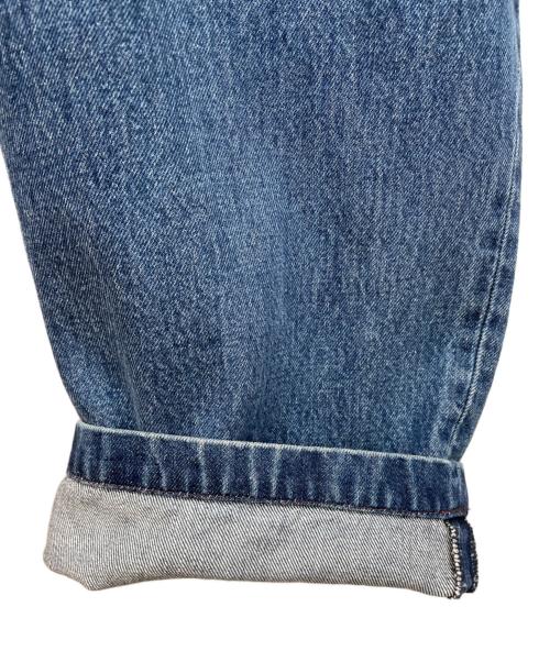 FARAH（ファーラー）FARAH (ファーラー) Two-tuck Wide Tapered Pants インディゴ サイズ:32の古着・服飾アイテム
