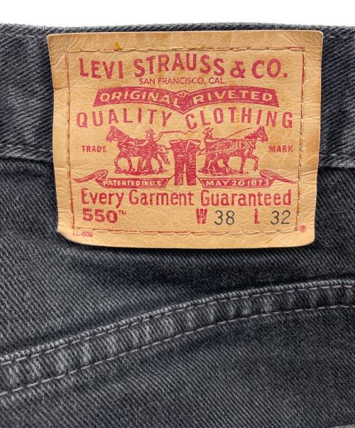 LEVI'S（リーバイス）LEVI'S (リーバイス) デニムパンツ ブラック サイズ:W38　L32の古着・服飾アイテム