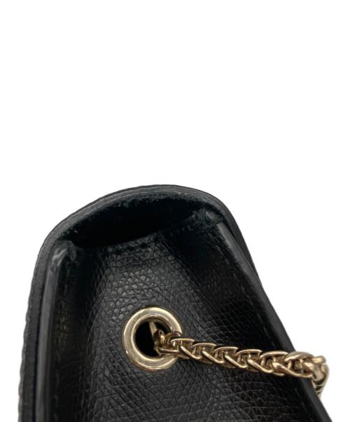 FURLA（フルラ）FURLA (フルラ) チェーンショルダーバッグ ブラックの古着・服飾アイテム