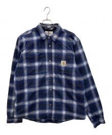 Carhartt WIP（カーハート ワークインプログレス）の古着「LASHLEY SHIRT JAC」｜ネイビー