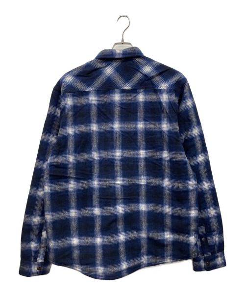 Carhartt WIP（カーハート ワークインプログレス）Carhartt WIP (カーハート ワークインプログレス) LASHLEY SHIRT JAC ネイビー サイズ:Lの古着・服飾アイテム